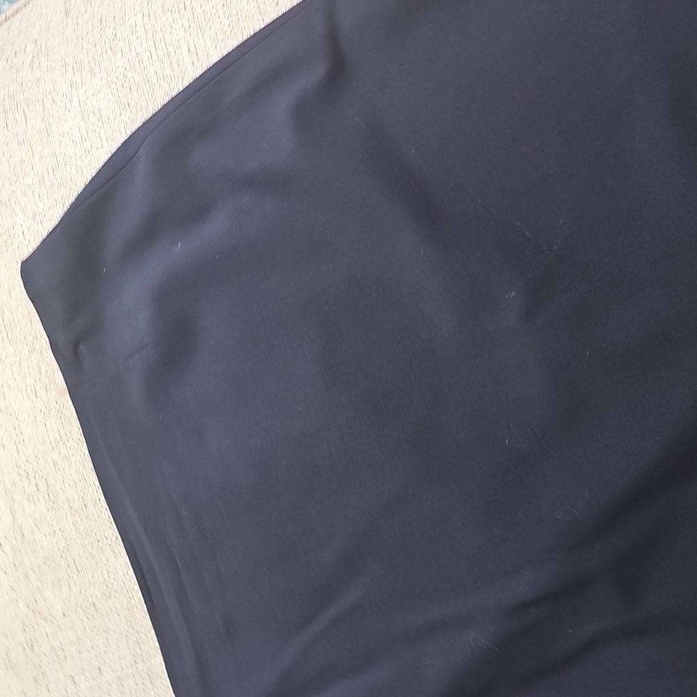 Elie Tahari Straight A-Line Pencil Skirt Navy Blue Size 10 - Picture 8 of 11